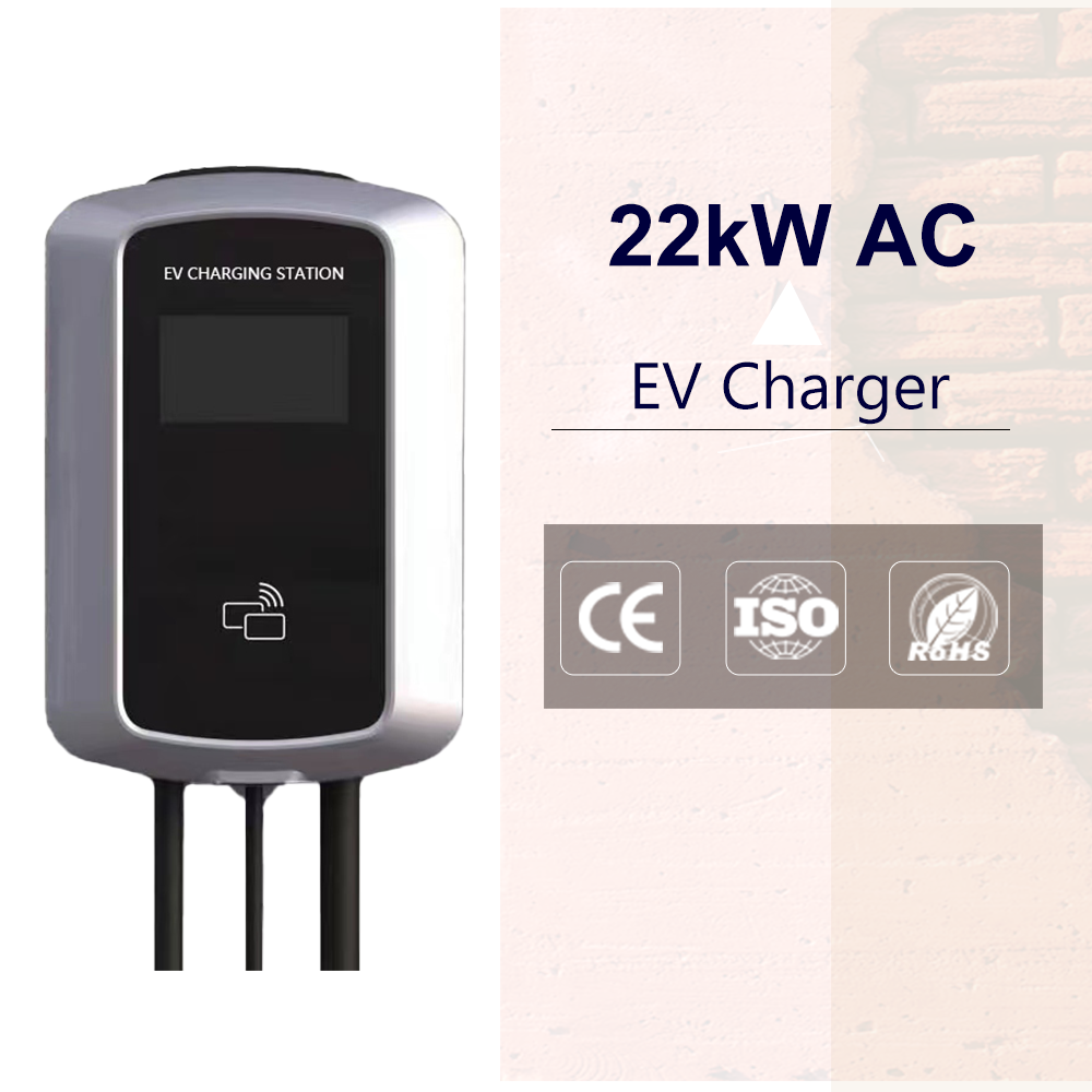 22kW AC Wall Mounted Eletric Car Charger