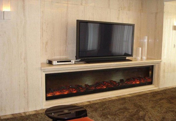 1200x150x400mm electric fireplace no heat