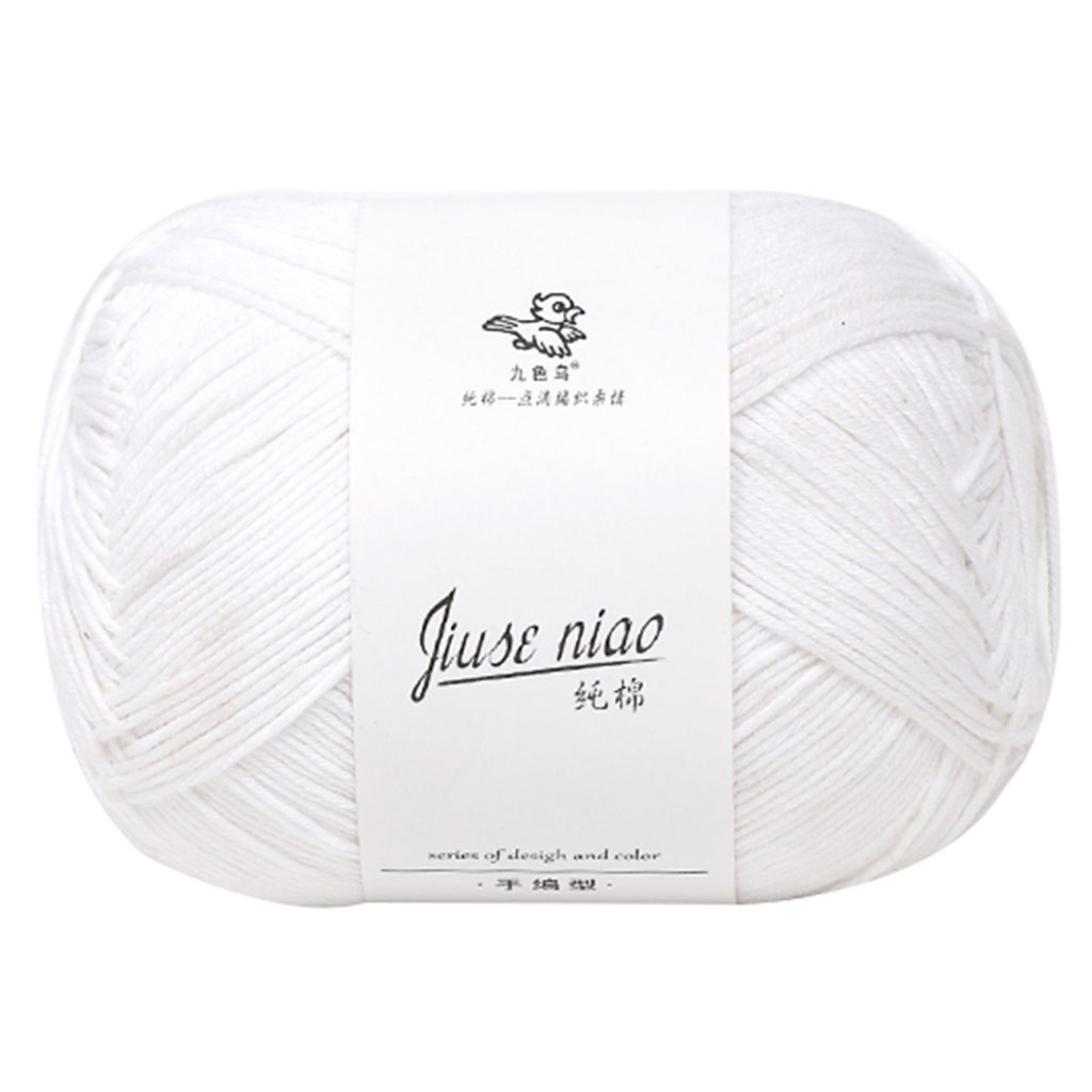 #Cotton Thread Baby Wool Hand Knitting In Thick Wool Diy Scarf Line Soft wool yarn crochet hilos para tejer a ganchillo crochet