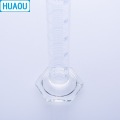 HUAOU 100mL Measuring Cylinder with Hexagonal Base Borosilicate 3.3 Glass Spout Graduation Laboratory Chemistry Equipment