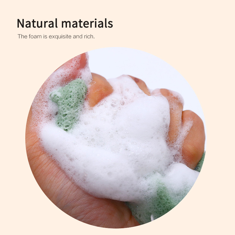 1 Pcs Natural And Clean Konjac Face Wash Exfoliating Sponge Facial Cleanser Makeup Remover Tool Cosmetic Puff Shipped Randomly