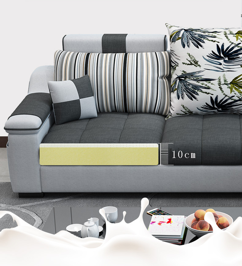 Living Room Sofa Meubles Fabric 210CM Nordic Style Sofa Three Persons Living Room Furniture בית ריהוט 가구