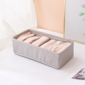 Fowecelt 3PCS/Set Non-woven Storage Boxes Underwear Clothes Organizer Drawer Closet Organizer For Folding Socks Shorts Bra