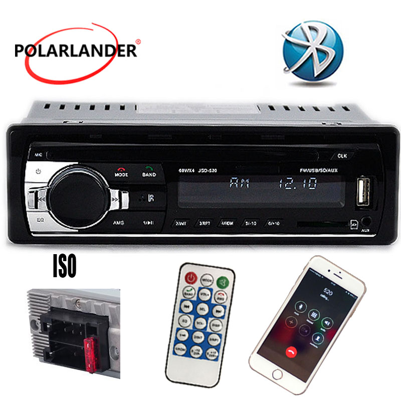 1 Din Car Radio Stereo Player Bluetooth Phone AUX-IN MP3 Electric 12V Car Audio Autoradio Radio Cassette Auto Tapes Magnet 520