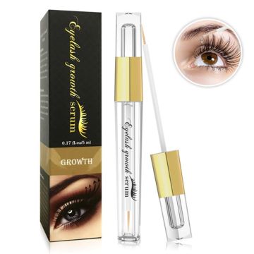5ml Powerful Eyelashes Growth Essence Eye Lash Enhancer Longer Thicker Fuller Curling Eyelash Serum Grow Care
