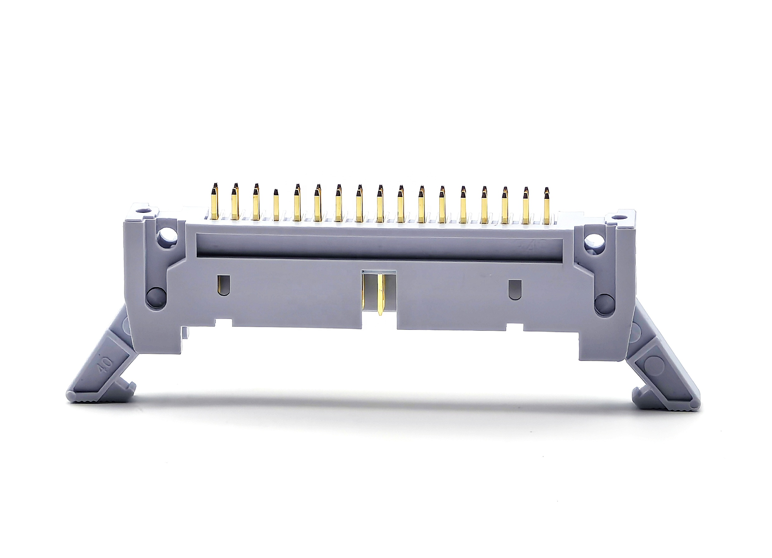 2.54mm Pitch Ejector header Connector One Pin Missing Straight 2*17P