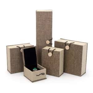 Customized Jewelry Packaging Unique Design Wooden Vintage