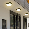 Thrisdar Modern Minimalism Outdoor LED Ceiling Lamp Aluminum Square Balcony Corridor Aisle Villa Waterproof Panel Ceiling Light