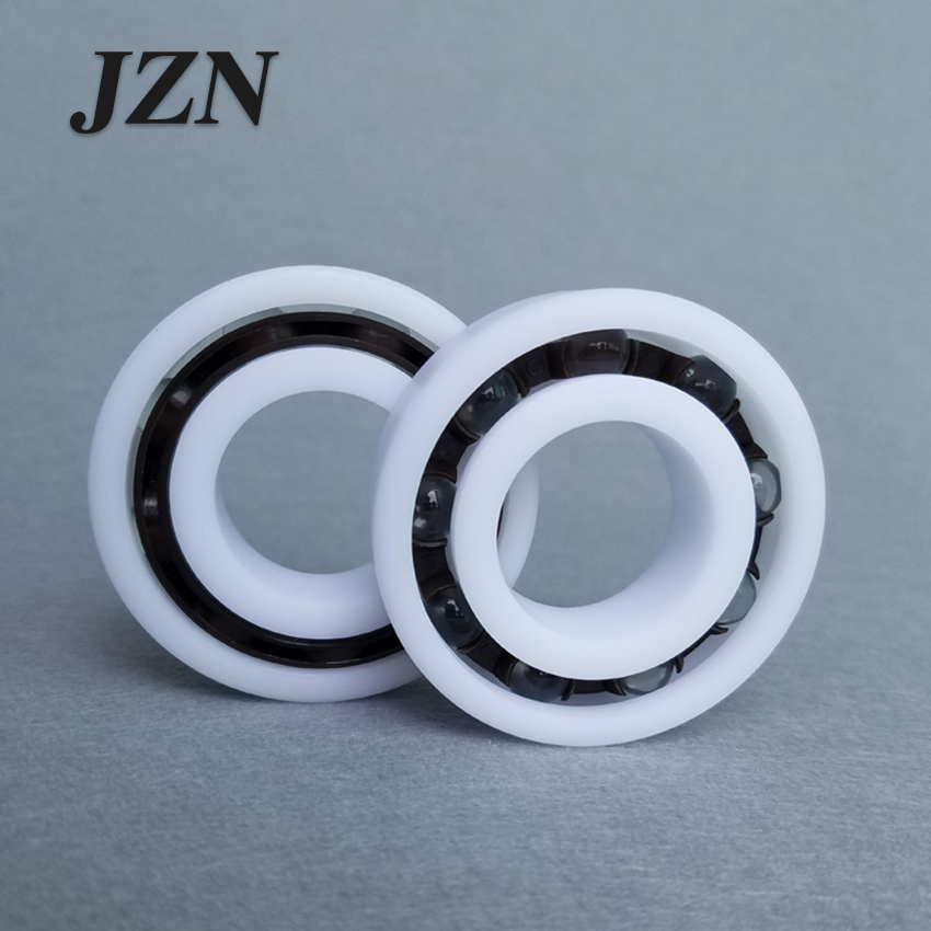 Free shipping (10 pcs/lot) POM Plastic bearings 608 with Glass balls 8x22x7 mm nylon bearing preservative insulatio