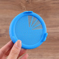1 Pcs Sprouting Lid Food Grade Mesh Sprout Cover Kit Seed Growing Germination Vegetable Silicone Sealing Ring Lid DIY Handmade