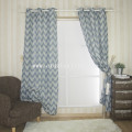 linen cheap pirce fabric curtain 6004-2