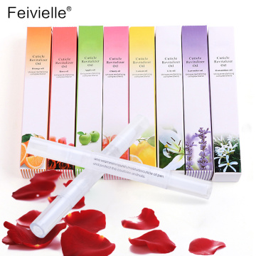 Feivielle New 6pcs/lot Cuticle Revitalizer Oil Nail Art Treatment Manicure Soften Pen Tool Nail cuticle Oil pen