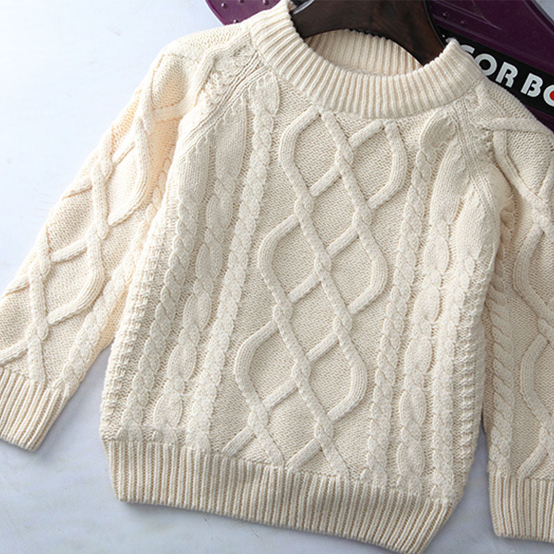 LZH Autumn Winter Toddler Boys Girls Sweater For Kids Knitted Thick Warm Sweater Children Sweaters Clothing 4 5 6 7 8 9 10 Years