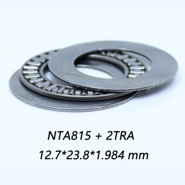 NTA815 + 2TRA Thrust Needle Roller Bearing With Two TRA815 Washers 12.7*23.8*1.984 mm ( 5 Pc) TC815 NTA815 Bearings
