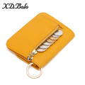 Genuine Leather Women Wallet Fashion Cute Women's Wallet Small Zipper Coin Wallet Female Short Leather Women Purse Card Wallet