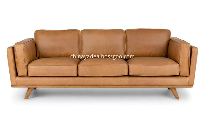 Real_Picture_of_Timber_Charme_Tan_Leather_Sofa