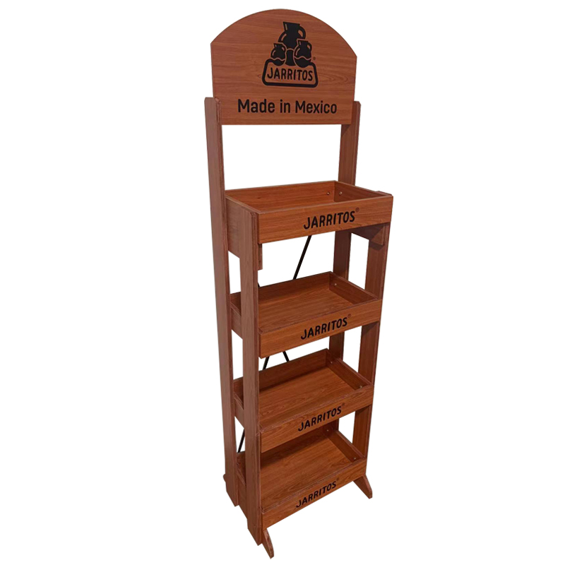 Wood Wine Display Stand