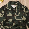 New Toddler Kid Baby Girl Clothes Camouflage Top Coat Jacket Outwear Windbreaker