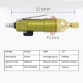 KP-805 Air Die Grinder 1/4 inch Pneumatic Angle Die Grinder Tool Air Angle Grinding Machine Air Screw Driver for Woodworking