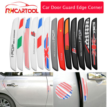 Auto Car Door Guard Edge Corner Protector Guards Buffer Trim Molding Protection Strip Scratch Protector Car Door Crash Bar