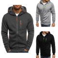 2020 Brand Jacquard Hoodie Fleece Cardigan Hooded Coat Men's Hoodies Sweatshirts Pullover For Male Hoody Sweatshirt Dropship