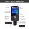 Car FM Transmitter LCD Display Wireless Bluetooth Handsfree Car MP3 Player AUX Audio Receiver USB Support TF Card / U Disk