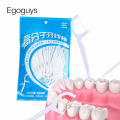 100 Pcs/Lot Disposable Dental Flosser Interdental Brush Teeth Stick Toothpicks Floss Pick Oral Gum Teeth Cleaning Care