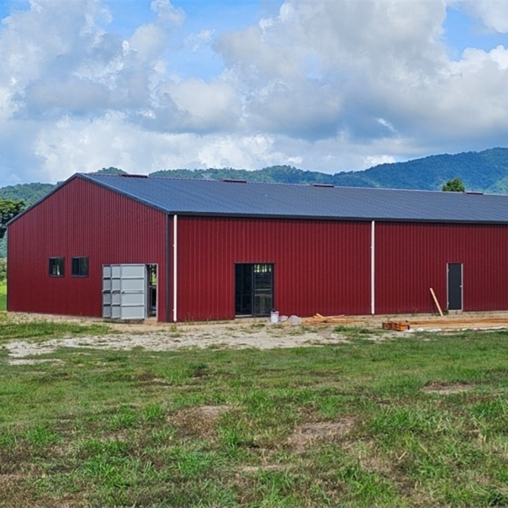 red color coated Aluminum House