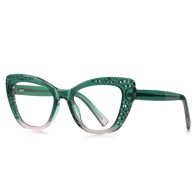 Skeleton Cat Eye TR Eyeglass Frames