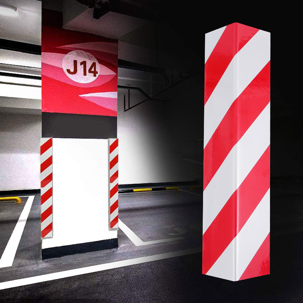 2pcs Car Columns Parking Garage Door Protector Corner Parking Adhesive Bumper Protector for Auto Door Accessories