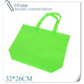 32*26cm 20pcs/lot wholoesale custom printed logo gift non woven bag promotion hand handle shopping bag free shipping