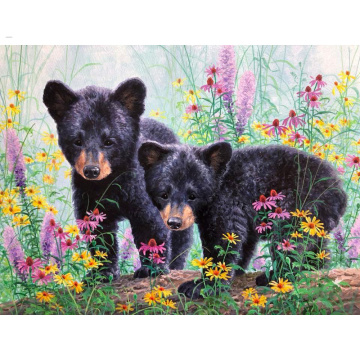 Full Square Bear Diamond Embroidery Full Display Diamond Mosaic Animal Diamond Art Picture Of Rhinestones