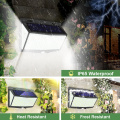 208/288 LED Solar Lights Outdoor Solar Powered Waterproof Wall Lamp Led Bulb for Garden Yard Path Lighting