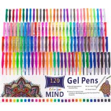 24/48/100/120 Colours Glitter Gel Pens (No Duplicates) Largest Glitter Refill Set For Glitter, Metallic, and Neon Color