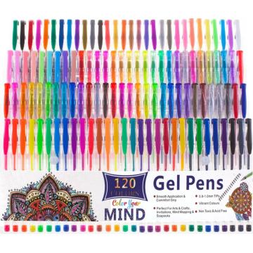 24/48/100/120 Colours Glitter Gel Pens (No Duplicates) Largest Glitter Refill Set For Glitter, Metallic, and Neon Color