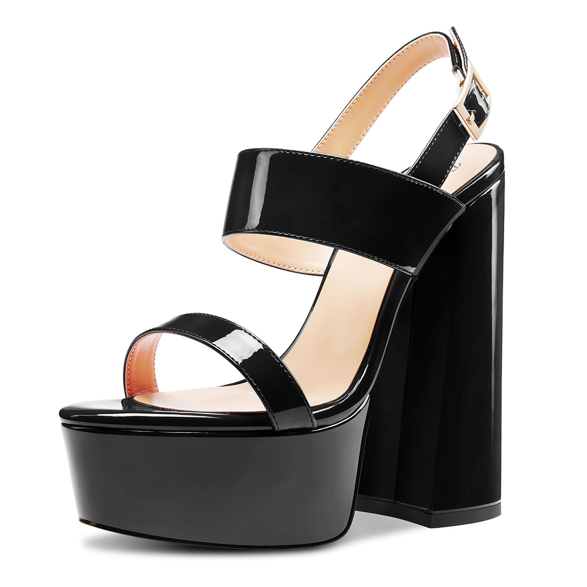 sexy black high heel sandals