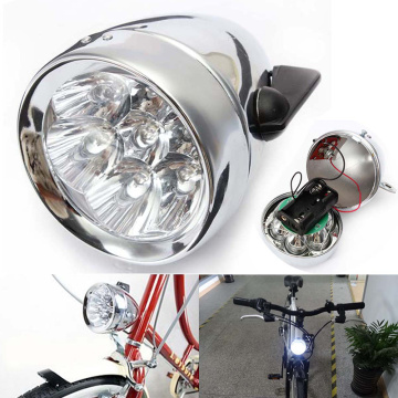 Vintage LED Bicycle Light 7 LED 160 Degree Retro Front Light Cycling Safety Light Ultra Light Headlight Lamp Bicycle Accessories
