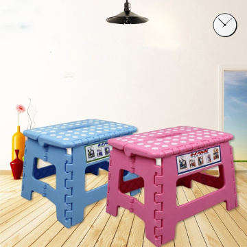 Folding Chair Bathroom Bench Small Chair Extra Thick and Durable Portable Plastic Home Children Adult Modern Chair