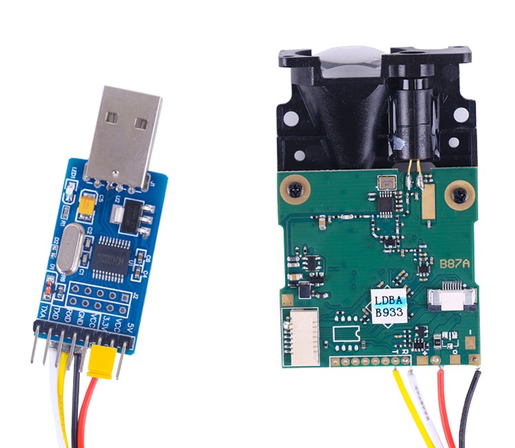 Compact Long Range Measurement Sensor Front