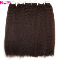 20 Inch Yaki Straight Crochet Hair Afro Pre Looped Natural Synthetic Braids Hair Ombre Braiding Hair Extensions Hair Expo City