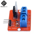 5pcs Top Mosfet Button IRF520 Mosfet Driver Module For Arduino MCU ARM For Raspberry Pi 3.3V-5V IRF520 Power MOS PWM Dimming LED