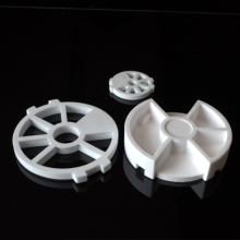 Engineered Wear Resistant Al2O3 Alumina Ceramic Valve Parts