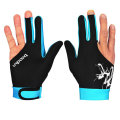 1Pcs Spandex Snooker Billiard Cue Glove Pool Left Hand Open Three Finger Accessory for Unisex Women and Men 5 Colors 7