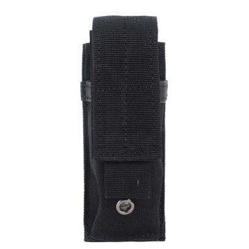 Outdoor Multi-function Military Tactical Single Pistol Magazine Pouch Knife Flashlight Sheath Airsoft Hunting Ammo Molle Pouch