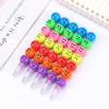 5PCS/Lot Korean Cute Cartoon Standard Pencils Novelty Kawaii Colored Lead Pencil Gifts For Kids School Stationery Supplies