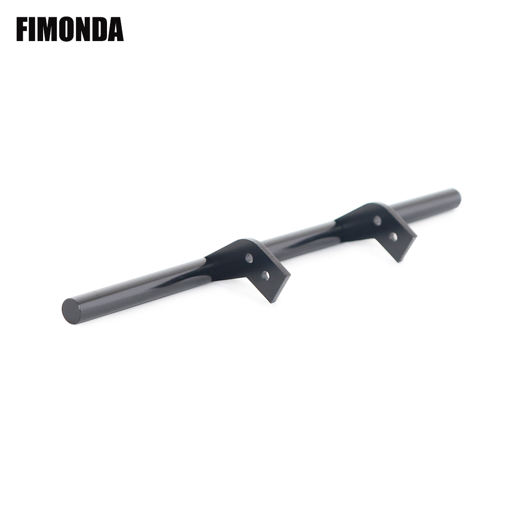 FIMONDA RC Tractor Truck Metal Rear Bumper for 1/14 RC Container Truck Tamiya SCANIA Benz Man AROCS 3363 Hino Upgraded Parts