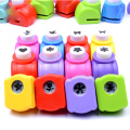 Mini Lovely Fashion Flower Embossing Machine Kids Gift DIY Printing Paper Cutter Hole Punch Scrapbooking Cutter Tool 0.8-1.0CM