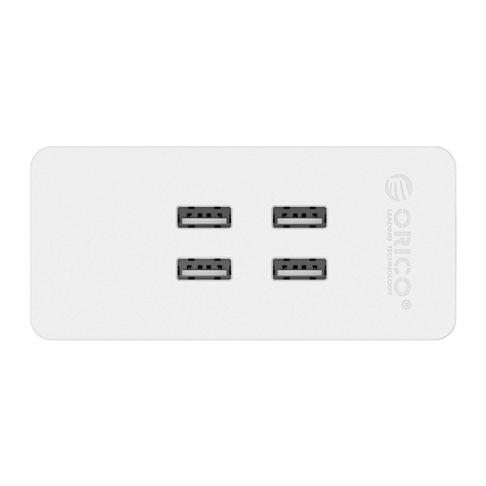 ORICO 4 Port 20W Max USB Charger Mini Desktop Charging Dock Station 5V2.4A Desktop Charger for Mobile Phone Tablet