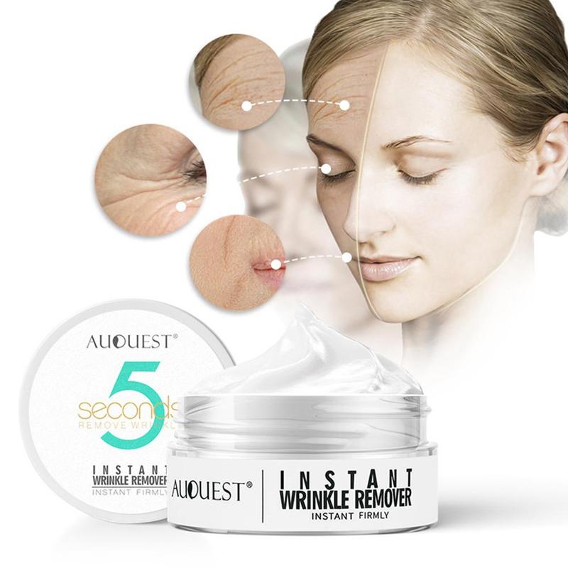 Instant Wrinkle Cream For Women Wrinkle Remover Puffy Eye Firming Makeup Cream Primer Lifting Care Anti-aging Skin Skin Bag C4P9