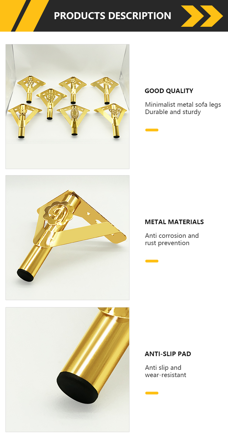 G102 metal sofa leg
